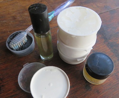 to take home: lip balm, perfume,organic lotion and more