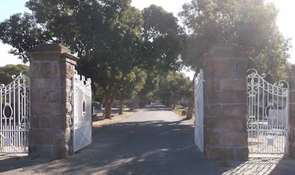 The central ride in the graveyard is kilometers long