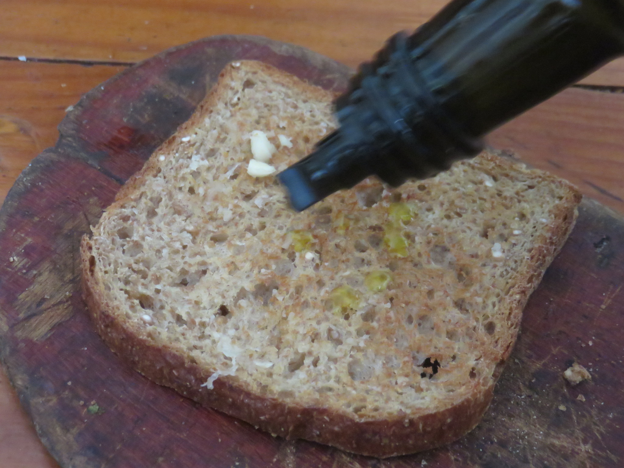 for controlling bad cholesterol, consume some olive oil, drizzle it on the toast