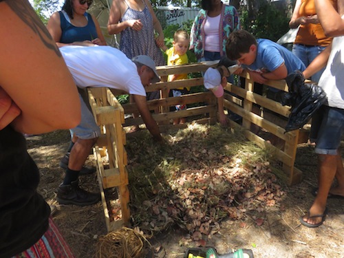 20cm of garden waste