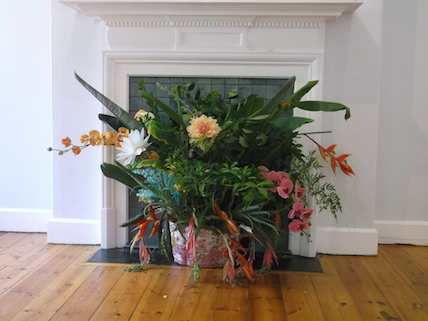 Lovely flower arrangement at Irma Stern Museum