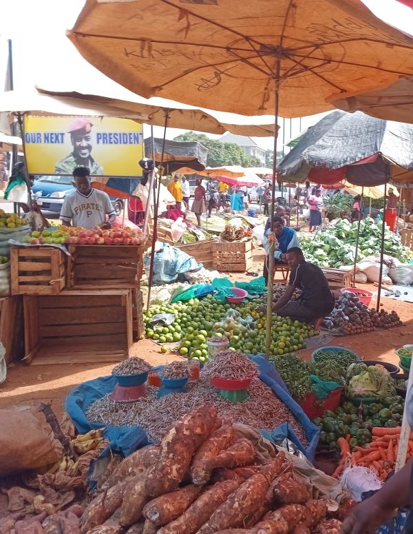 market in Uganda