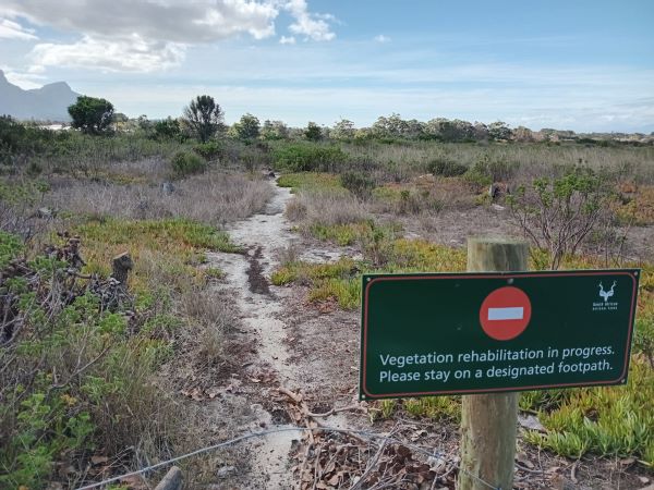 warning sign in Tokai